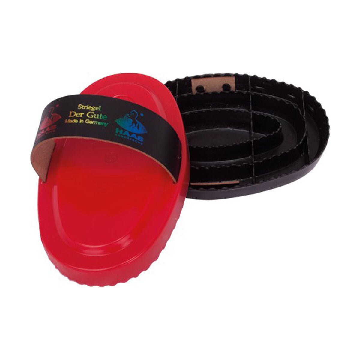 HAAS Der Gute Plastic Curry Comb - Horse Cleaning Masters Of Shampoos ™