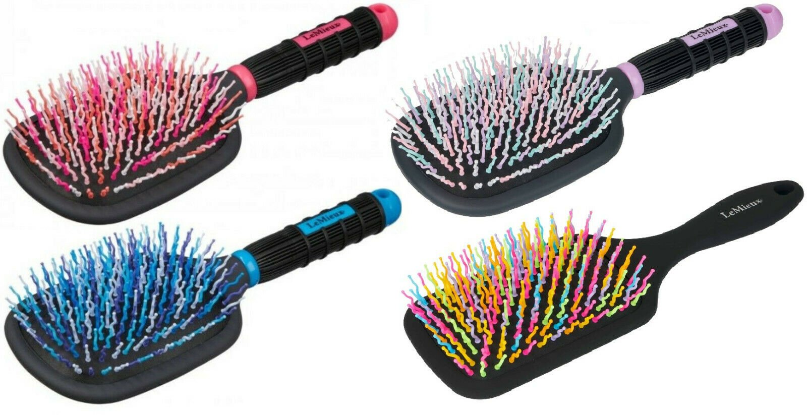 LeMieux Tangle Tidy Plus Mane & Tail Detangler Brush - Horse Cleaning Masters Of Shampoos ™