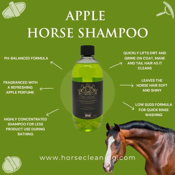 Apple Horse Shampoo - Horse Cleaning Masters Of Shampoos ™