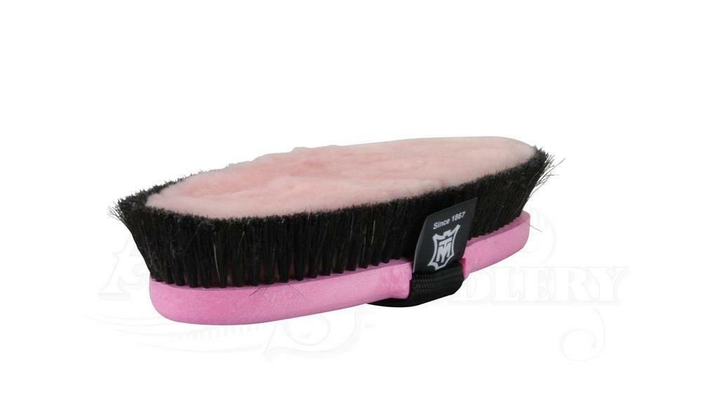 HAAS Diva Girlie Girl Lambskin Pink Body Buffer Brush - Horse Cleaning Masters Of Shampoos ™