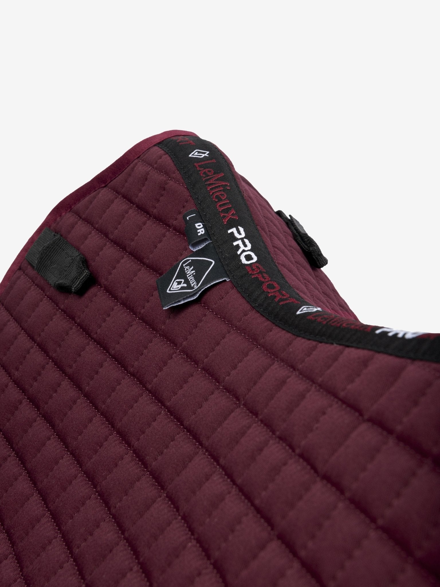 Horse Cleaning ProSport Burgundy Cotton Dressage Square Saddle Pad - Horse Cleaning Masters Of Shampoos ™