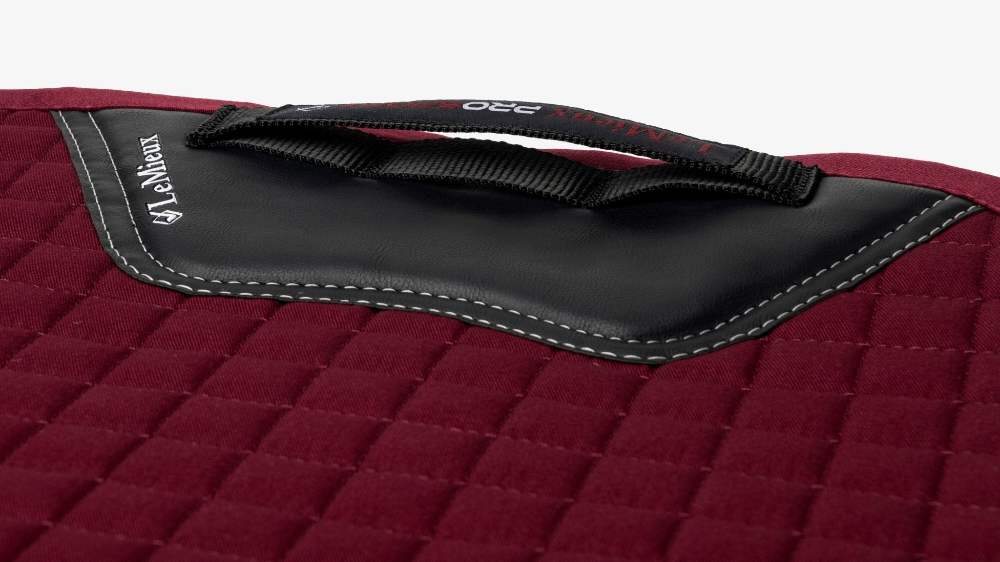 Horse Cleaning ProSport Burgundy Cotton Dressage Square Saddle Pad - Horse Cleaning Masters Of Shampoos ™