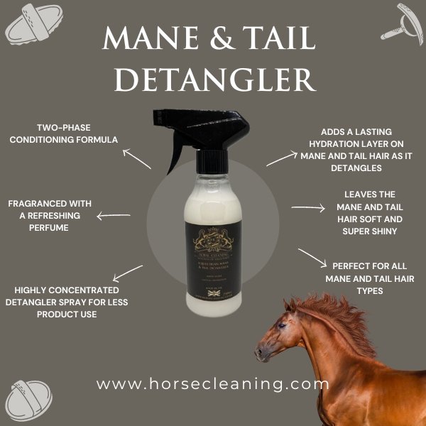 Horse Mane And Tail Detangler - Horse Cleaning Masters Of Shampoos ™