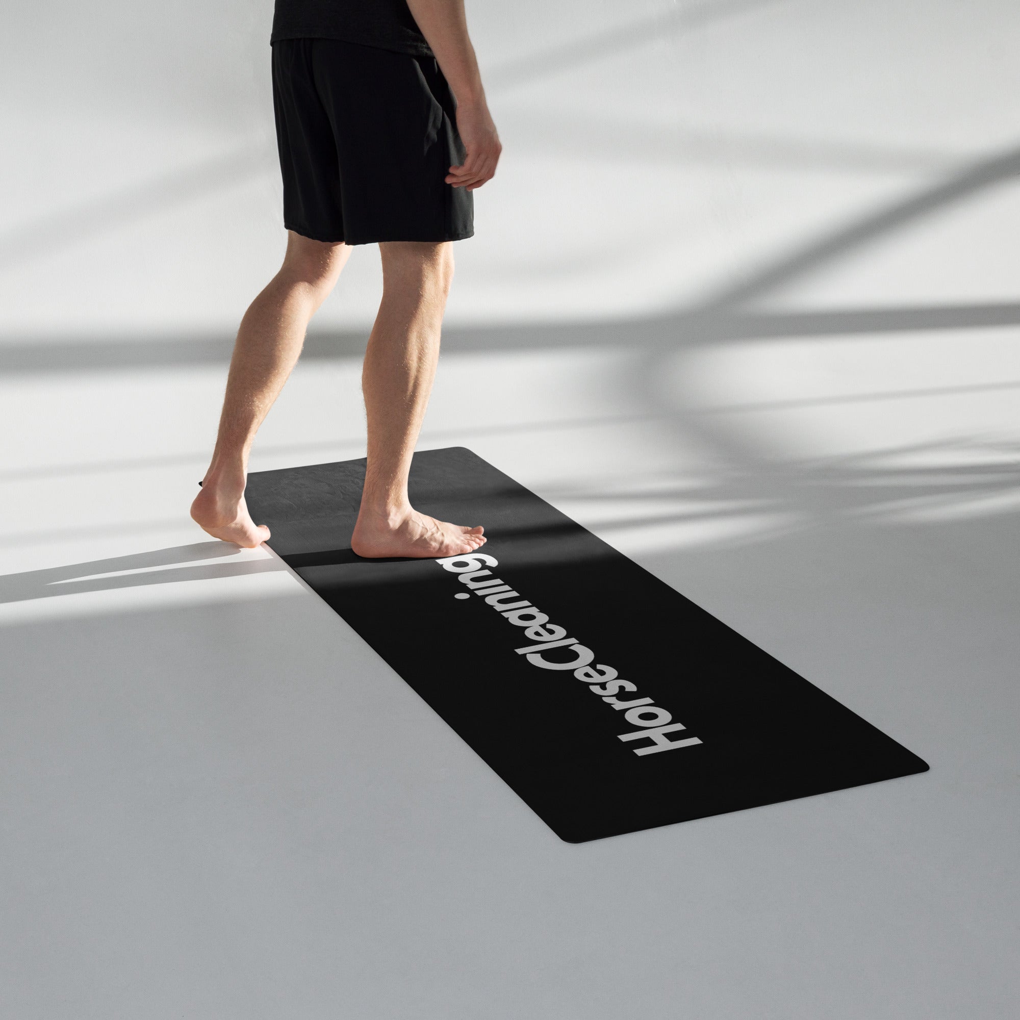 HorseCleaning.com Yoga Mat - Horse Cleaning Masters Of Shampoos ™